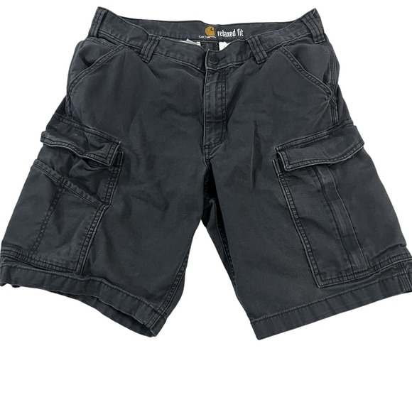 Carhartt Other - Carhartt Mens Cargo Shorts Charcoal Gray Size 34 Relaxed Fit Utility Workwear